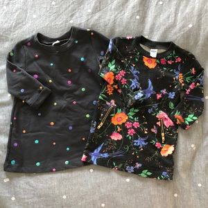 {BABY} [bundle of 2] Old Navy Sweatshirt Dresses